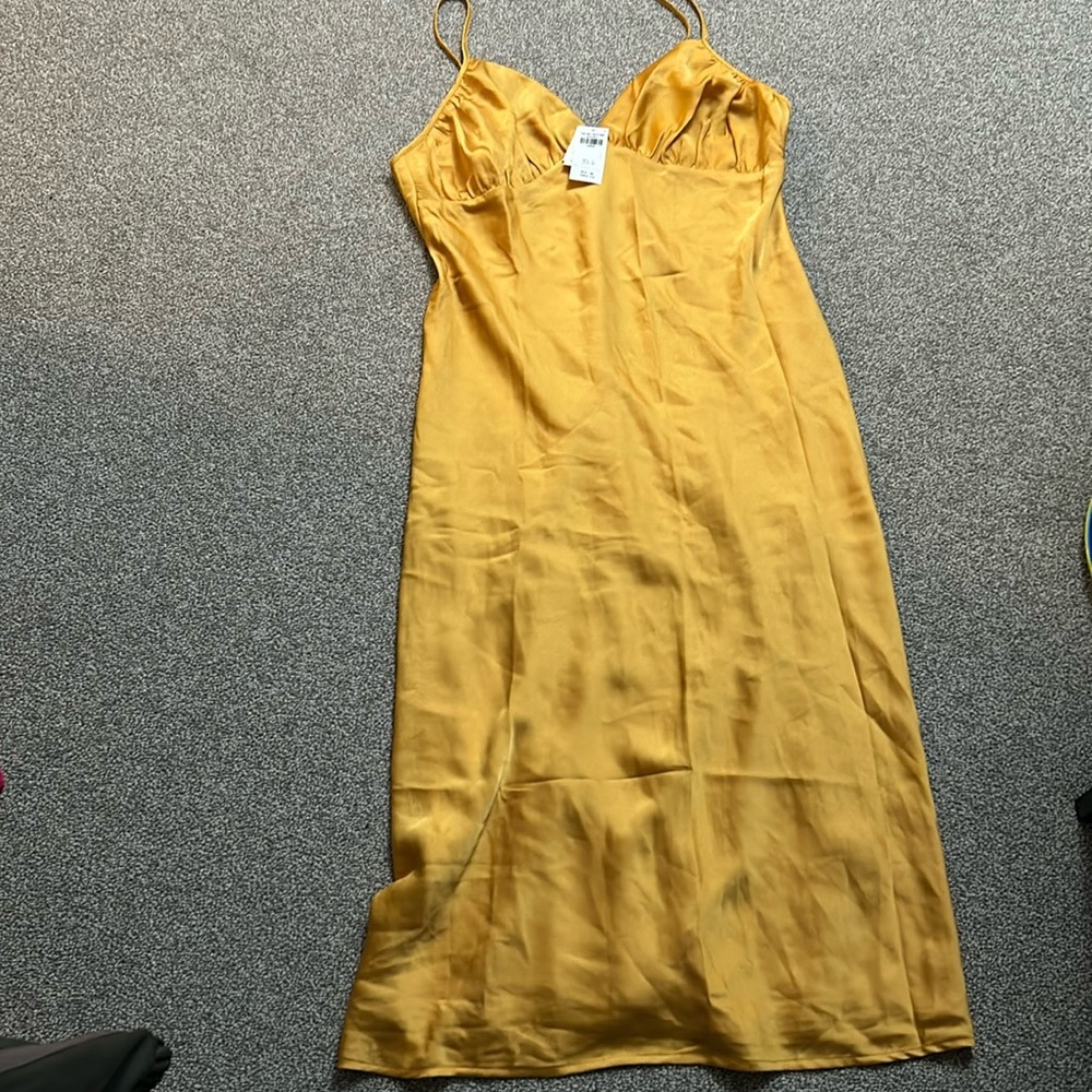 Abercrombie & Fitch Satin Slip Dress